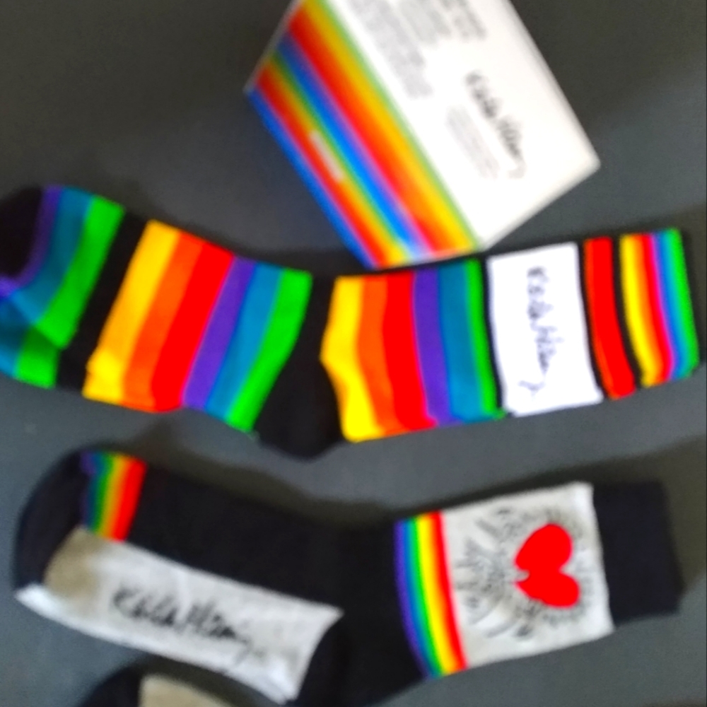 Keith Haring socks